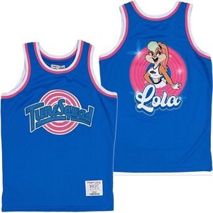 Lola Bunny Tune Squad Space Jam Headgear Classics Embroidered Basketball Jersey